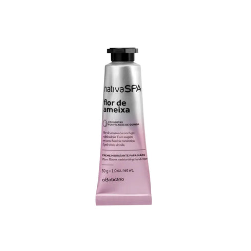 O Boticário Nativa Spa Flor de Ameixa (Plum Blossom) Hand Cream Moisturizer 75g